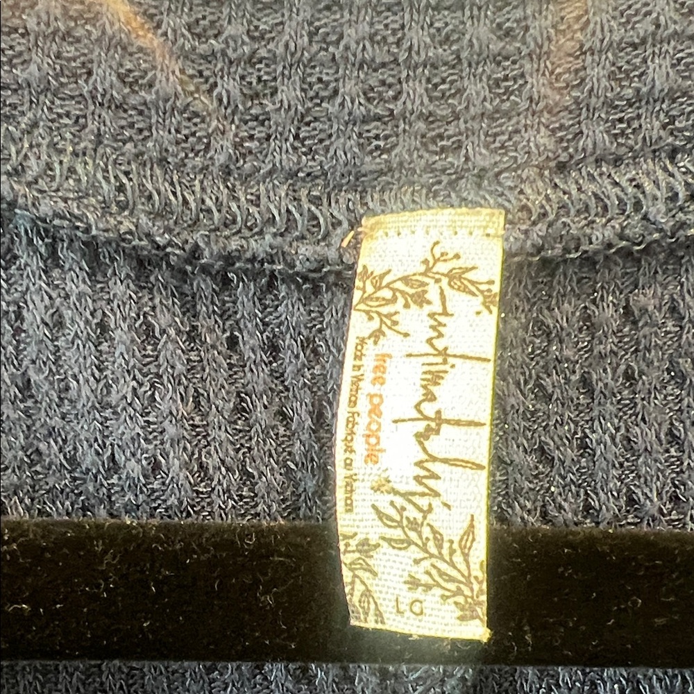 Free people Long-Sleeve Henley Top - Picture 2 of 3